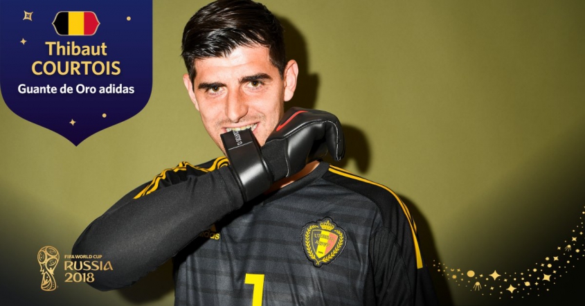 Thibault Courtois najlepszym bramkarzem turnieju